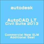 AutoCAD LT Civil Suite 2013 Commercial New SLM Additional Seat [ライセンスソフト]