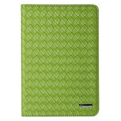 iPad mini用 メッシュレザーケース グリーン IP-205-30