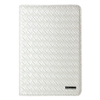iPad mini用 メッシュレザーケース ホワイト IP-205-70