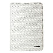 iPad mini用 メッシュレザーケース ホワイト IP-205-70