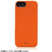 TUN-PH-000206 [iPhone 5用 ハードケース TUNEWEAR LeatherLOOK for iPhone 5 オレンジ]