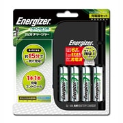ニッケル水素急速充電器セット 単3・単4形電池兼用 単3形ニッケル水素電池4本付 15分充電対応 最大4本まで充電可能 CH15MN2-JPA