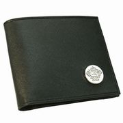 二つ折り財布 NERO FIRIPPO/SAFFIANO　NERO