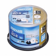 録画用BD-R ひろびろ超美白レーベルディスク 1-4倍 25GB 50枚 スピンドル BR25VFWPB.50SP