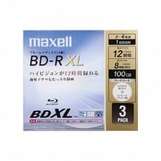 録画用BDR 4X　100GB 3枚 BR100VWPB.3J