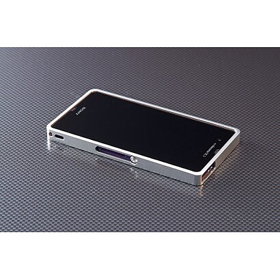 XPZ-Z001S [Xperia Z用ハイブリッドメタルバンパー「SEALED」Z001 シルバー]