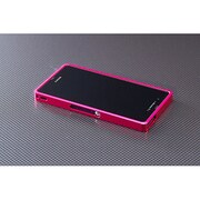 XPZ-Z001P [Xperia Z用ハイブリッドメタルバンパー「SEALED」Z001 ピンク]