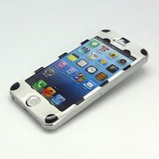 SPD-I5-0015 [iPhone5プロテクター ドット白黒]