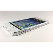 SPD-I5-0028 [iPhone5用サイドシール ラメシルバー]