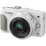 DMC-GF6X-W [レンズキット ボディ＋電動標準ズーム「14-42mm/F3.5-5.6」 ホワイト]