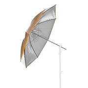 リバーシブルアンブレラ 100cm シルバー/ゴールド LU4534F