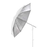 リバーシブルアンブレラ 100cm シルバー/ホワイト LU4531F