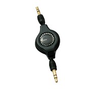 オーディオ接続ケーブル イヤホン ステレオミニプラグ MC35-1BK