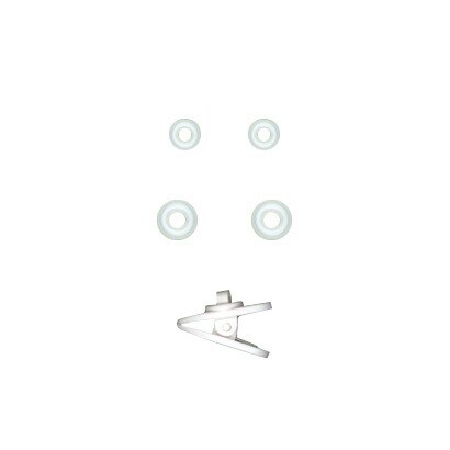 AIRSOUNDS Ear Piece ＋ CLIP HA-EP1 WH