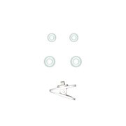 AIRSOUNDS Ear Piece ＋ CLIP HA-EP1 WH