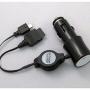 DCケータイ充電器 TWIN Reel DKJR-TWFM