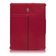 iPad専用本革ケース Ferrari Genuine Leather Tablet Folio Case レッド FECFIP2R