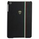 ランボルギーニ公式 iPad mini用ポリカーボネート・バックカバー Genuine Leather Flip case(back with full f ブラック LB-MPMIPDMI-TR/D1 BK