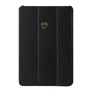 ランボルギーニ公式 iPad mini用本革ケース Genuine Leather Flip case(back with full function smart cover for ipad mini ブラック LB-SFCIPDMI-DI/D1 BK