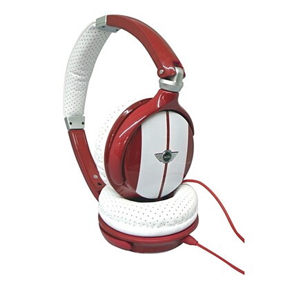 ミニ公式ステレオミニプラグ・ヘッドフォン MINI HEADPHONES 814 RED レッド MNHP814RE