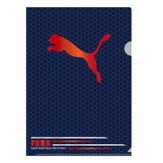 PUMA（プーマ） A4クリアホルダー ネイビー 953PMNB