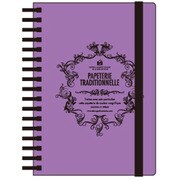 Traditionnelle(トラディショナル) A6リングメモ バイオレット TRAD-28-26