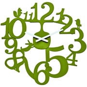 pi:p(ピッピ) ウォールクロック オリーブイエロー KZ2327-513