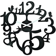 pi:p(ピッピ) ウォールクロック ブラック KZ2327-526
