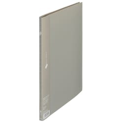 クリアーファイル スーパーエコノミータイプ タテ入れ A4-S 10ポケット グレー FC-121EL GY