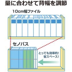 ヨドバシ.com - プラス PLUS FL-021SL [背幅伸縮フラット セノバス EX ...
