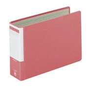 2バルキーファイル 〈オレフィンペーパー貼〉 スリムタイプ・分別とじ具 ピンク A5-E FL-025OB