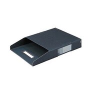 デジャヴカラーズシリーズ ボックストレー チャコールグレイ A4 FL-027BF