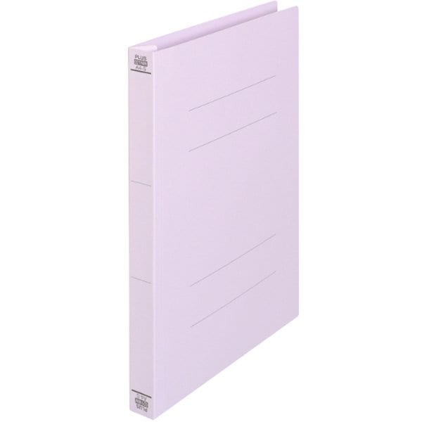 フラットファイルノンステッチ100％再生樹脂製とじ具 背ワイドタイプ バイオレット A4-S No.021NW