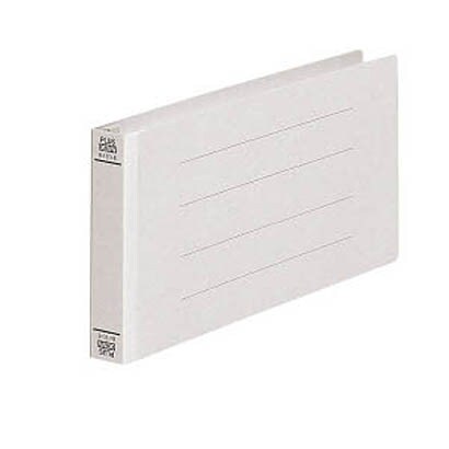 フラットファイルノンステッチ100％再生樹脂製とじ具 背ワイドタイプ グレー 統一伝票 No.062NW