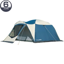 ヨドバシ.com - ogawa オガワ Schuyt DX6（スクートDX6） ドームテント 6人用 2732000000  ブルー×ベージュ×ブラウン [アウトドア テント] 通販【全品無料配達】