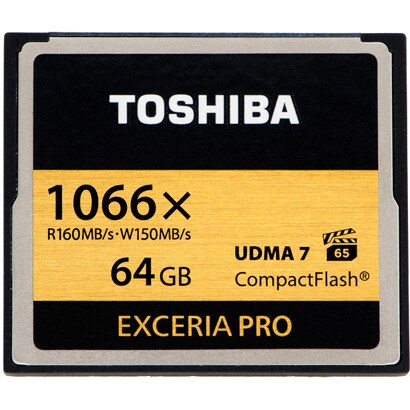 コンパクトフラッシュ 64GB 1066倍速 EXCERIA PROシリーズ UDMA 7対応 CF-EX064V