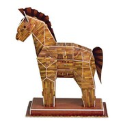 3DPUZZLE（3Dパズル） TROJAN HORSE [3Dパズル「Trojan Horse トロイの木馬」]