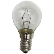 白熱電球 ミニランプ E14口金 40W形 35mm径 クリア S35E14110V40WC