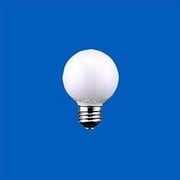 白熱電球 ボールランプ E14口金 110V 40W形 50mm径 ホワイト G50E14110V40WW