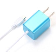 スマートフォン用 iCharger micro USB電源アダプタ ブルー PG-SPMUAC04BL
