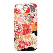 2601-005 [iPhone5 cover 綸子 黒]