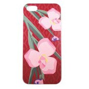 2602-008 [iPhone SE/5s/5用 cover WAMON 花笠]