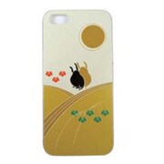 2602-010 [iPhone SE/5s/5用 cover KAMON 月見]