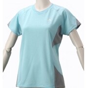 RAKUシャツ ベンチレーション レディース サックス L