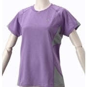 RAKUシャツ ベンチレーション レディース パープル M