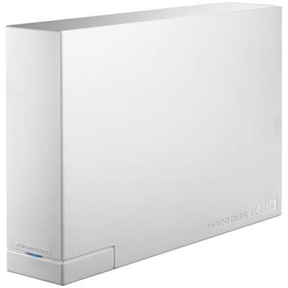 USB 3.0/2.0接続 外付ハードディスクホワイト4.0TB HDCL-UT4.0W