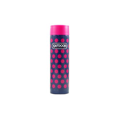 ステンレスマグボトル 300ml ドットネイビー/ピンク 314-027