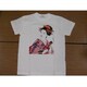 Tシャツ白 19 舞妓 ピンク M