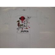 Tシャツ白 21 地図舞妓 M