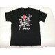 Tシャツ黒 88 地図舞妓 L